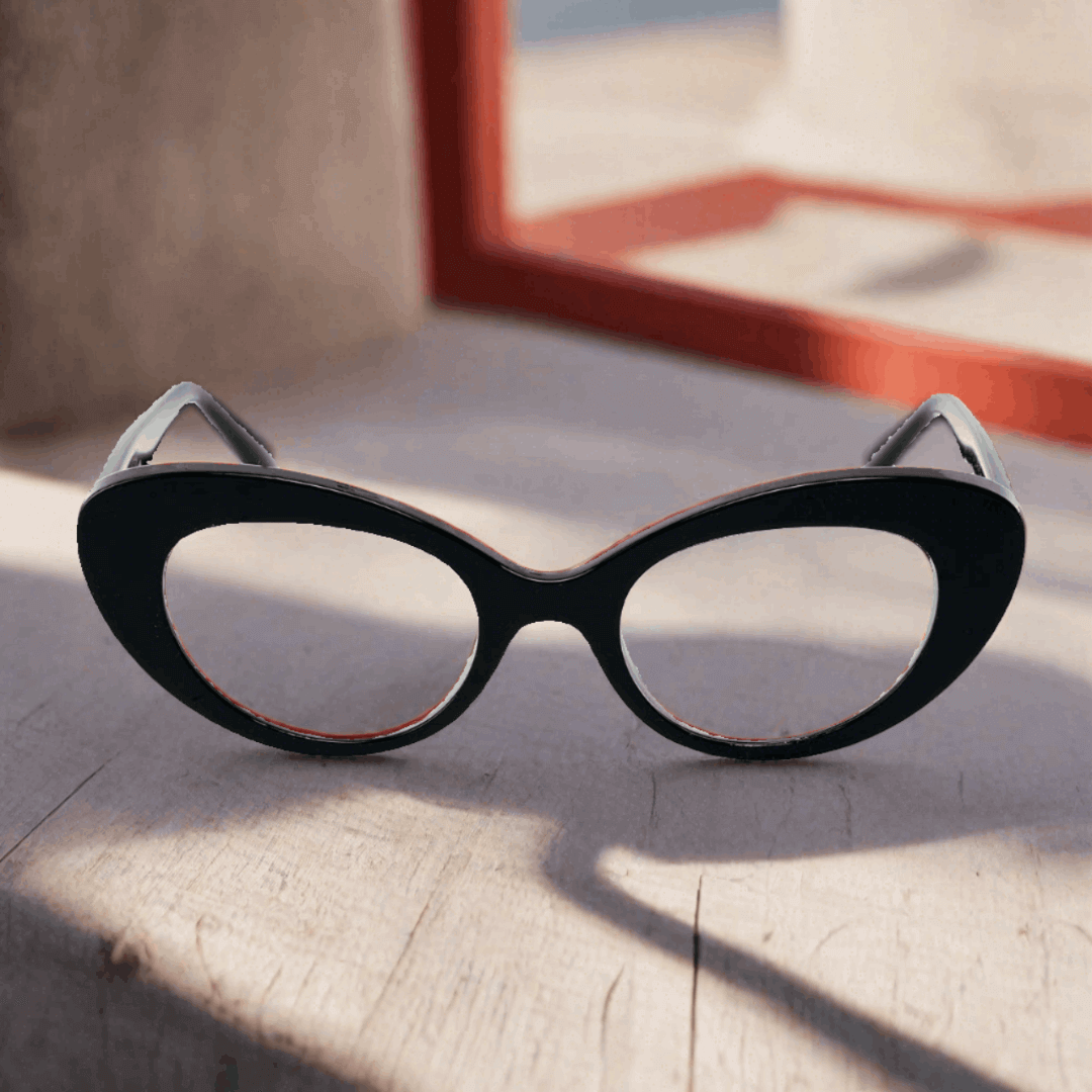 Premium Fashionable Cat Eye Optical Frames - Vintage