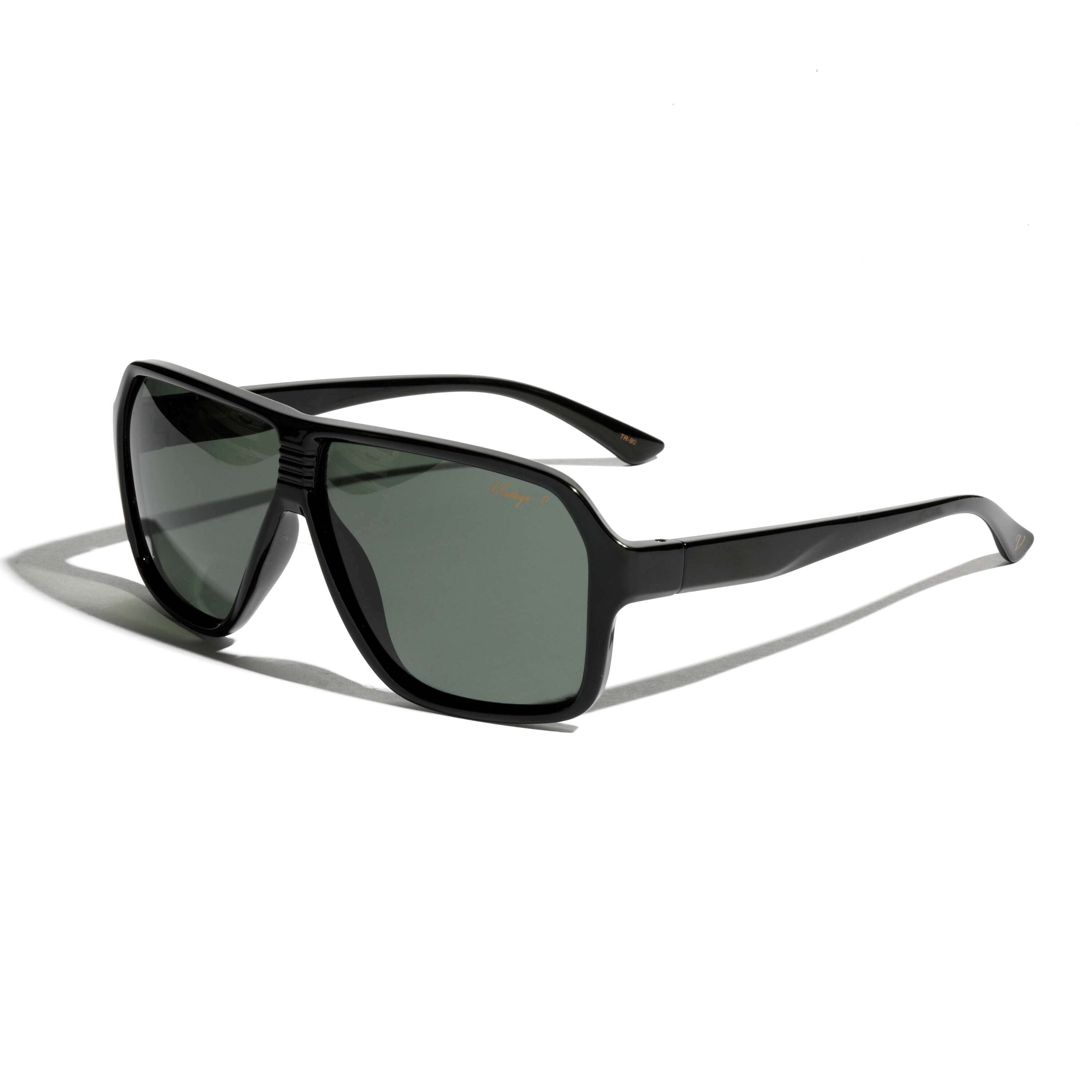 TAC Polarization Lens Aviator Sunglasses