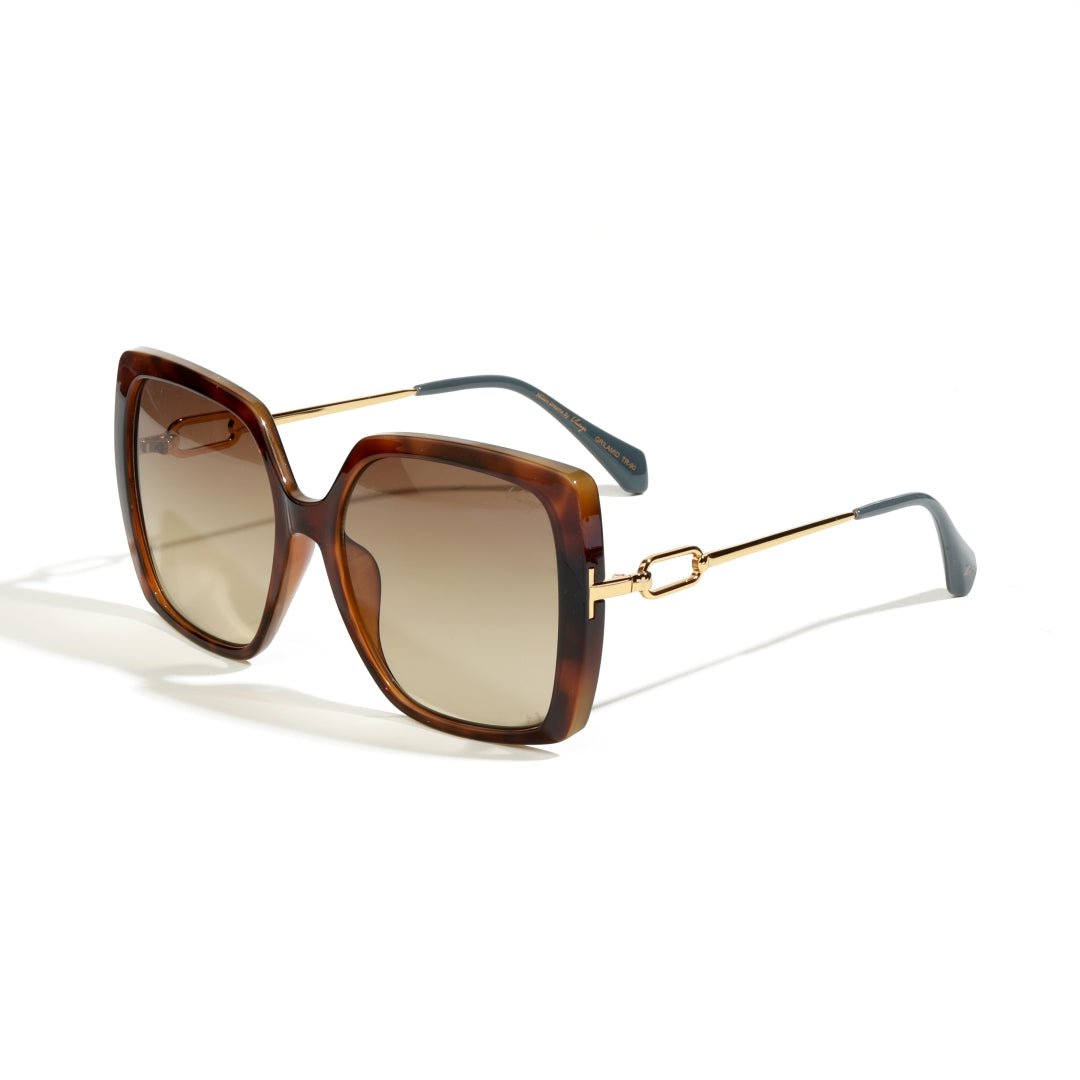 Vintage Grey Shimmer Black D.A. Brown Frame Blue Grey Brown