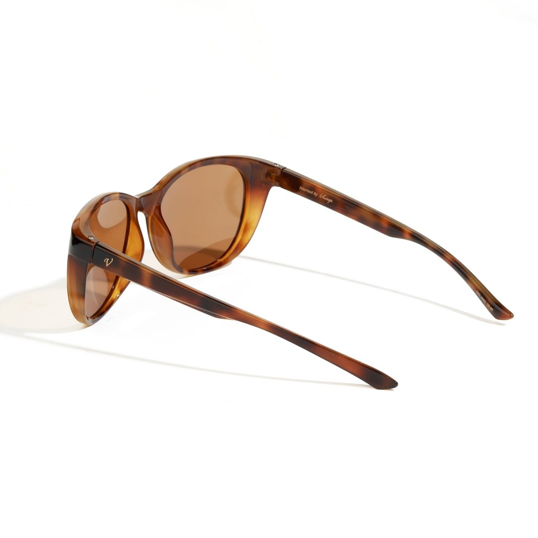 Vintage Brown Black Grey Shimmer Frame Brown G-15 Grey