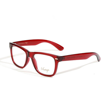 Reading Glasses Nerd Prescription Eyeglasses Vintage Transparent