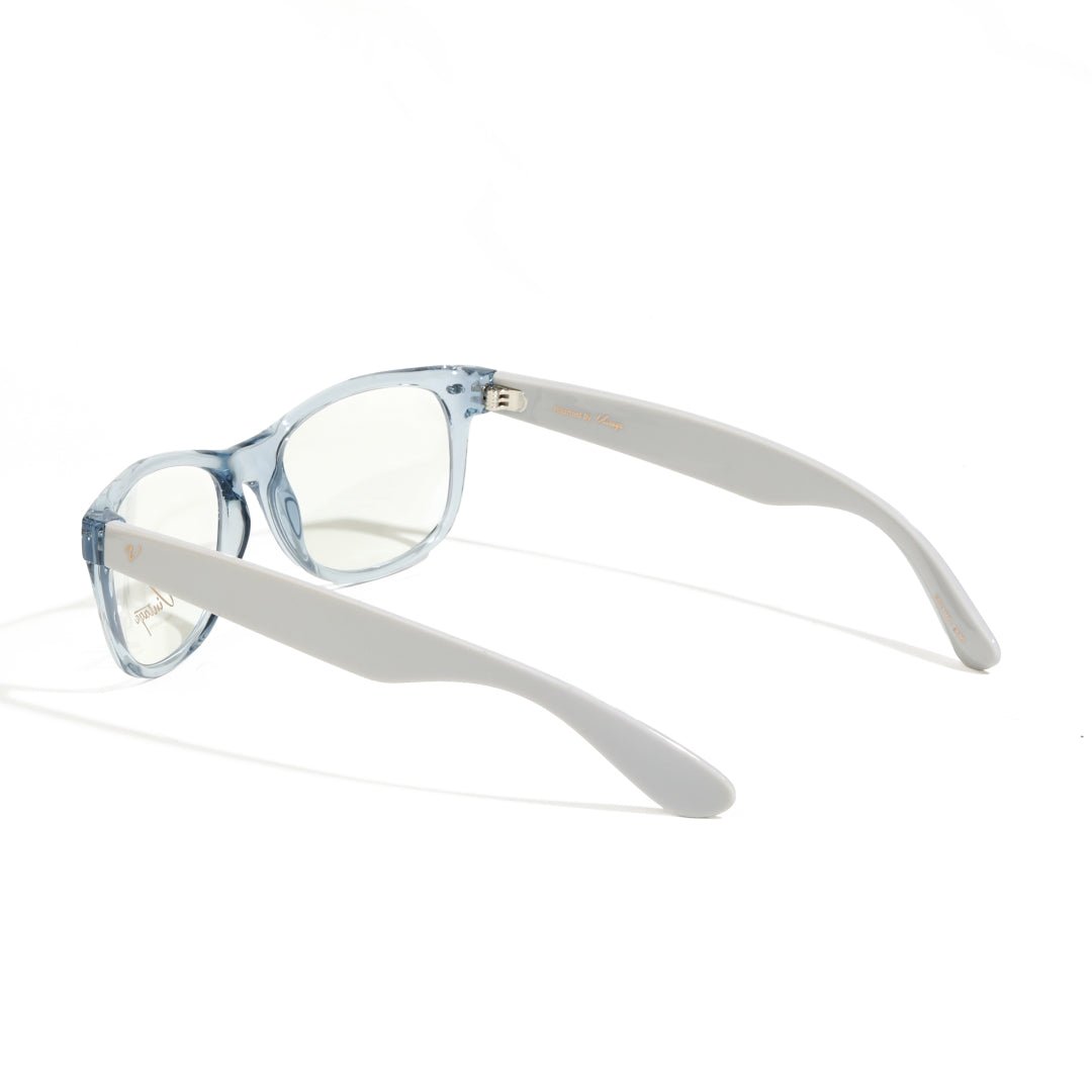 Vintage Transparent Black Italian Brown Frame Poly Carbonate